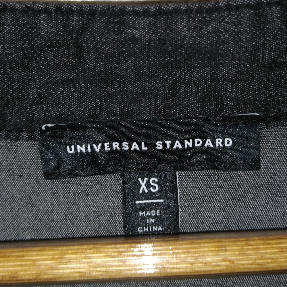 Universal Standard Hannah Denim Shirt Dress XS (10-12) - Picture 9 of 10